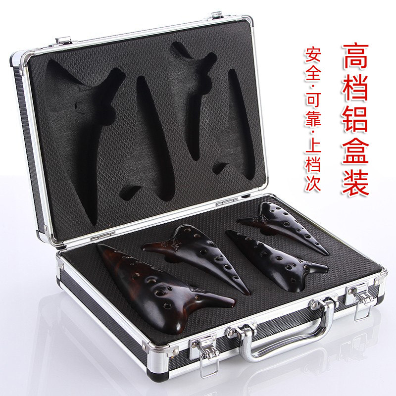 【松音】正品12孔陶笛4件套装
