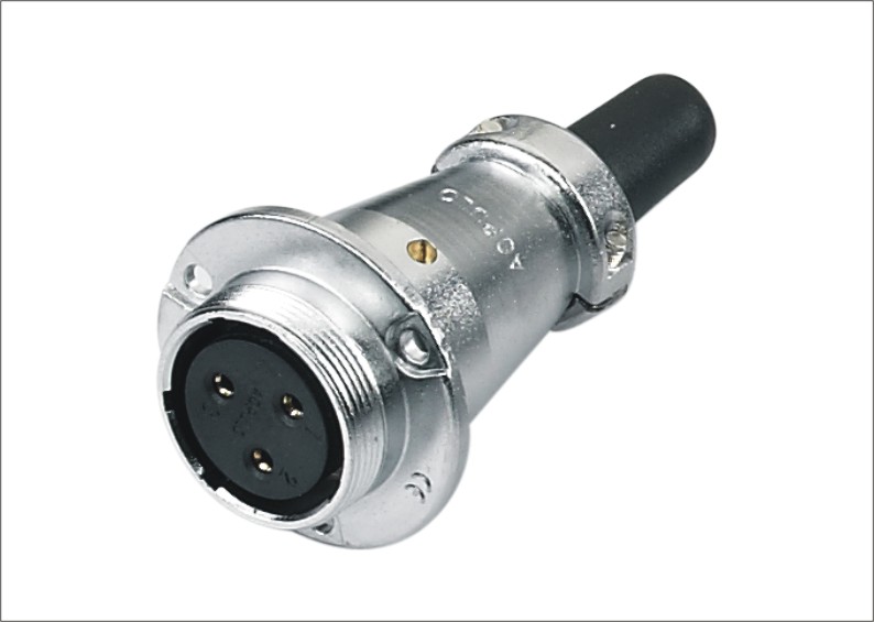 AOPULO澳普龙航空工业连接器AM-ZQ带法兰对接插座(28型/32型)IP44