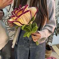 手工DIY创意自制扭扭棒玫瑰花大花束材料包520送女朋友心意礼物