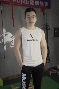 muscleup无袖背心夏季修身