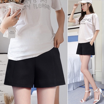 Pregnant women's wear thin pregnant women's pants pants in spring and summer fashion mom casual bottoming pants wear loose wide leg pants outside