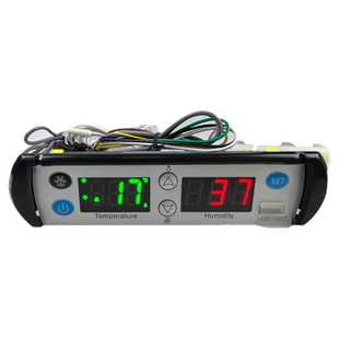 温控器冷柜药品展示柜医疗柜鲜花柜数字温湿度显示器