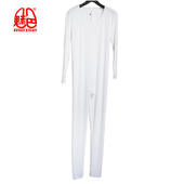 男女同款 超薄透视冰丝全身连体衣瑜伽健身性感紧身内衣