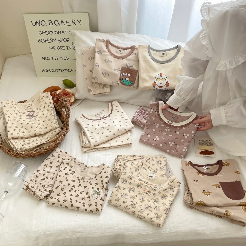 原创森系北欧风透气亲肤儿童秋衣秋裤家居服打底套,童装/婴儿装/亲子装,家居服套装,淘宝优惠券,粉丝福利购,淘宝优惠卷