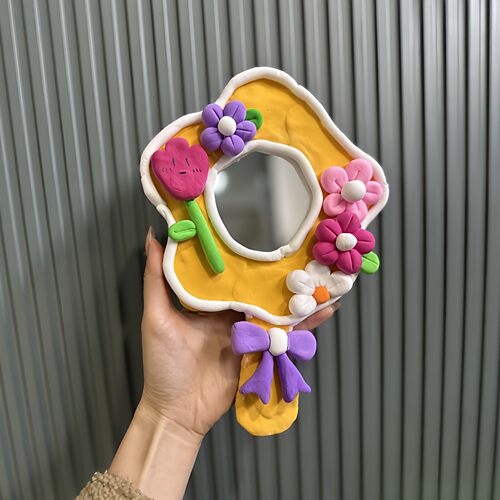 幼儿园妇女节手工diy黏土