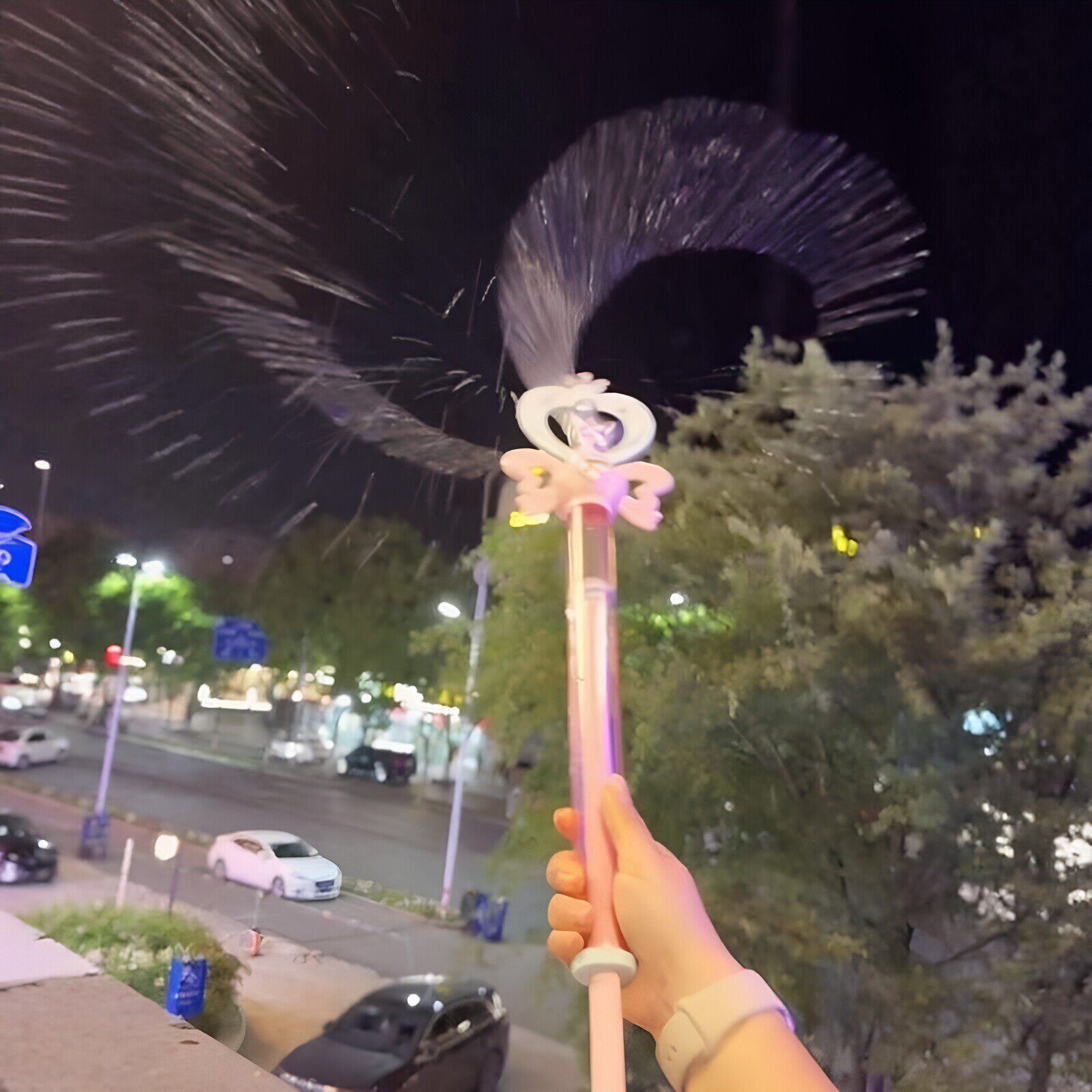 魔法棒水枪仙女棒呲烟花