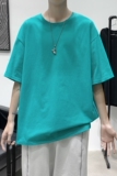 T2054P19港风室外新款夏季短袖t恤潮流百搭纯色体恤衫ins休闲上衣，男装T恤，星座510A-6