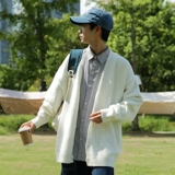 GB5612P60秋冬款加厚半高领毛衣男羊毛日系ins潮牌复古宽松情侣针，男装针织衫/毛衣，星座510A-2