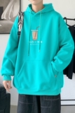 L2421秋卫衣2021秋新款港风ins连帽套头印花卫衣外套男女，男装卫衣，星座510A-6