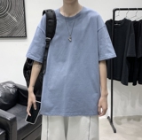 TG6278P15男士港风男士纯色T恤高货纯棉男T光板落肩款T恤，男装T恤，星座510A-2