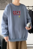 Y2426秋卫衣2021秋冬男圆领韩版嘻哈运动外套ins港风休闲上衣，男装卫衣，星座510A-6