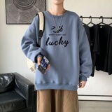 Y2297P38秋季男士bf宽松卫衣港风卫衣新款圆领韩版潮流衣服，男装卫衣，星座510A-2