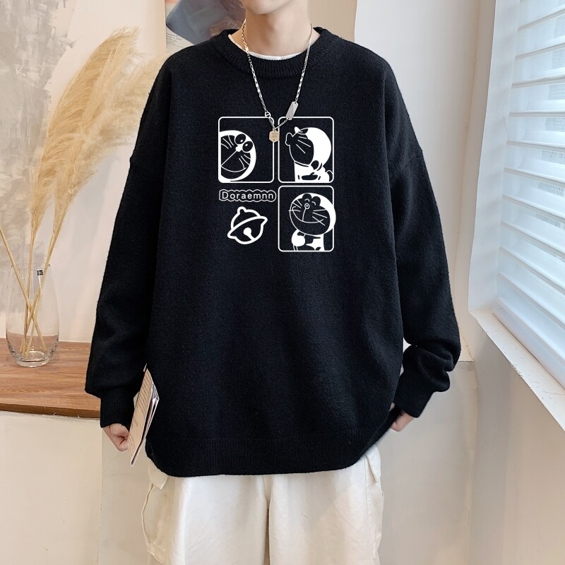 MD2693P55潮流秋冬圆领套头针织衫开衫男女情侣休闲慵懒风毛衣，男装针织衫/毛衣，星座510A-2