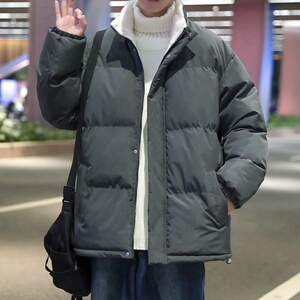 MY5791P75面包服男款棉衣男冬季加厚新款棉袄羊羔绒内里学生棉服图片