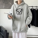 L2459P48秋装2023新款潮趣印花学生潮流男女情侣连帽卫衣，男装卫衣，星座510A-2
