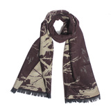 WJ0940P28秋冬男提花格子流苏中长清新拼接围巾男士休闲百搭商务，围巾，星座510A-6