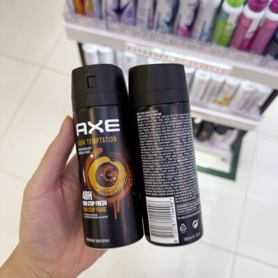 英国进口AXE男士48H止汗喷雾香水