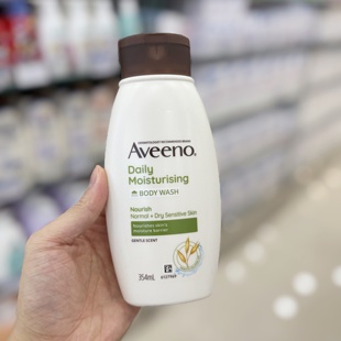 韩国进口Aveeno艾惟诺每日保湿 沐浴露354ml温和滋润身体清洁肌肤