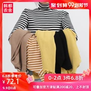 Handu quần áo nhà 2019 thu mới nữ đầu thu mỏng áo sơ mi chạm đáy set set áo len dáng dài tay áo len - Đan Cardigan