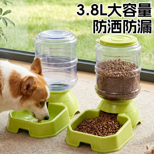 狗狗自动喂食器大容量喝水宠物