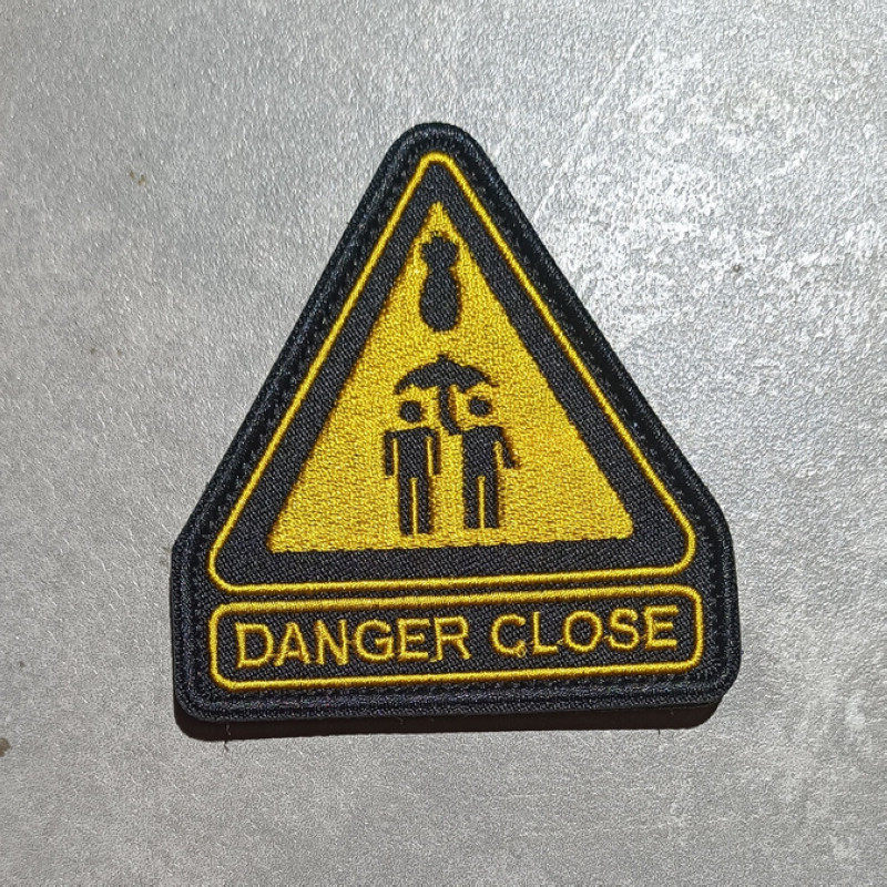 刺绣魔术贴章致命距离