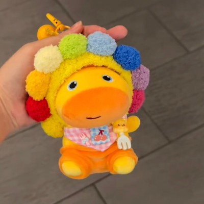 【官方正版】正版水豚噜噜换装可爱毛绒包包挂件创意生日礼物闺蜜