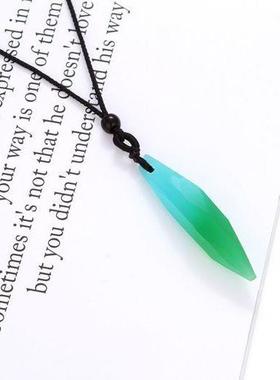 极光树脂吊坠毛衣炼项炼男手工情侣小众设计个性简约男女生日礼物