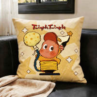 Cartoon-style star person throw pillow cushion square sofa bedroom decoration pillow thumbnail 2