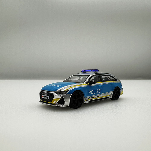 MC187奥迪RS6德国警车模型