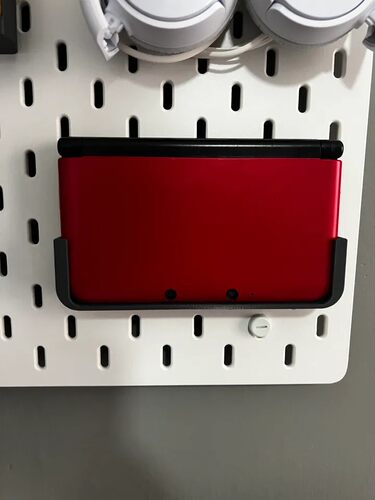 适用宜家SKADIS 斯考迪斯 宜家洞洞板配件 3DS XL/LL支架