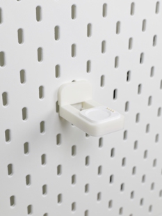 适用宜家skadis宜家洞洞板配件 OPPO watch3 4 4pro充电器支架