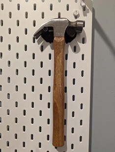 榔头支架 宜家洞洞板配件 适用宜家SKADIS 斯考迪斯