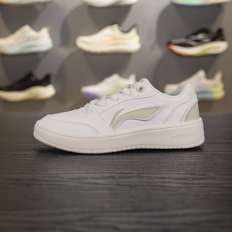 李宁元宝V3休闲鞋女子2025春季新款经典百搭板鞋小白鞋AGCV108,运动鞋new,板鞋,淘宝优惠券,粉丝福利购,淘宝优惠卷