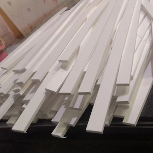 聚四氟乙烯棒 方条铁弗龙垫片耐高温特氟龙四氟方块铁氟龙PTFE板