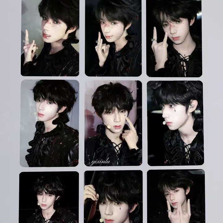 王橹杰26新年音乐会自拍总结高颜小卡 最新TF4代自印纪念周边物料