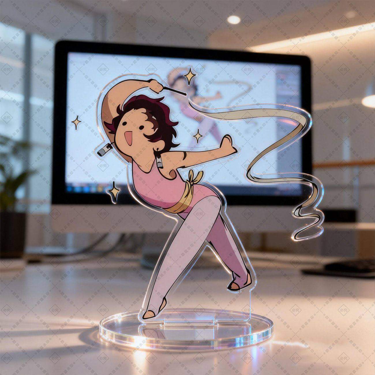 新款鬼灭之刃体操达人炭治郎体操服撅腚舞步搞怪超可爱亚克力立牌,模玩/动漫/周边/娃圈三坑/桌游,动漫徽章/立牌,淘宝优惠券,粉丝福利购,淘宝优惠卷