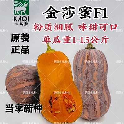 卡其牌金莎蜜南瓜种子粉质细腻味甜可口小型南瓜种子花生南瓜种籽