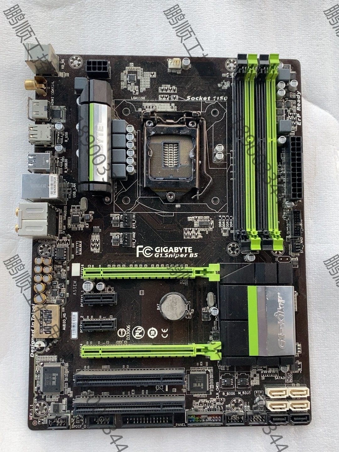 议价gigabyte/技嘉 g1.sniper b5 坏的配件板