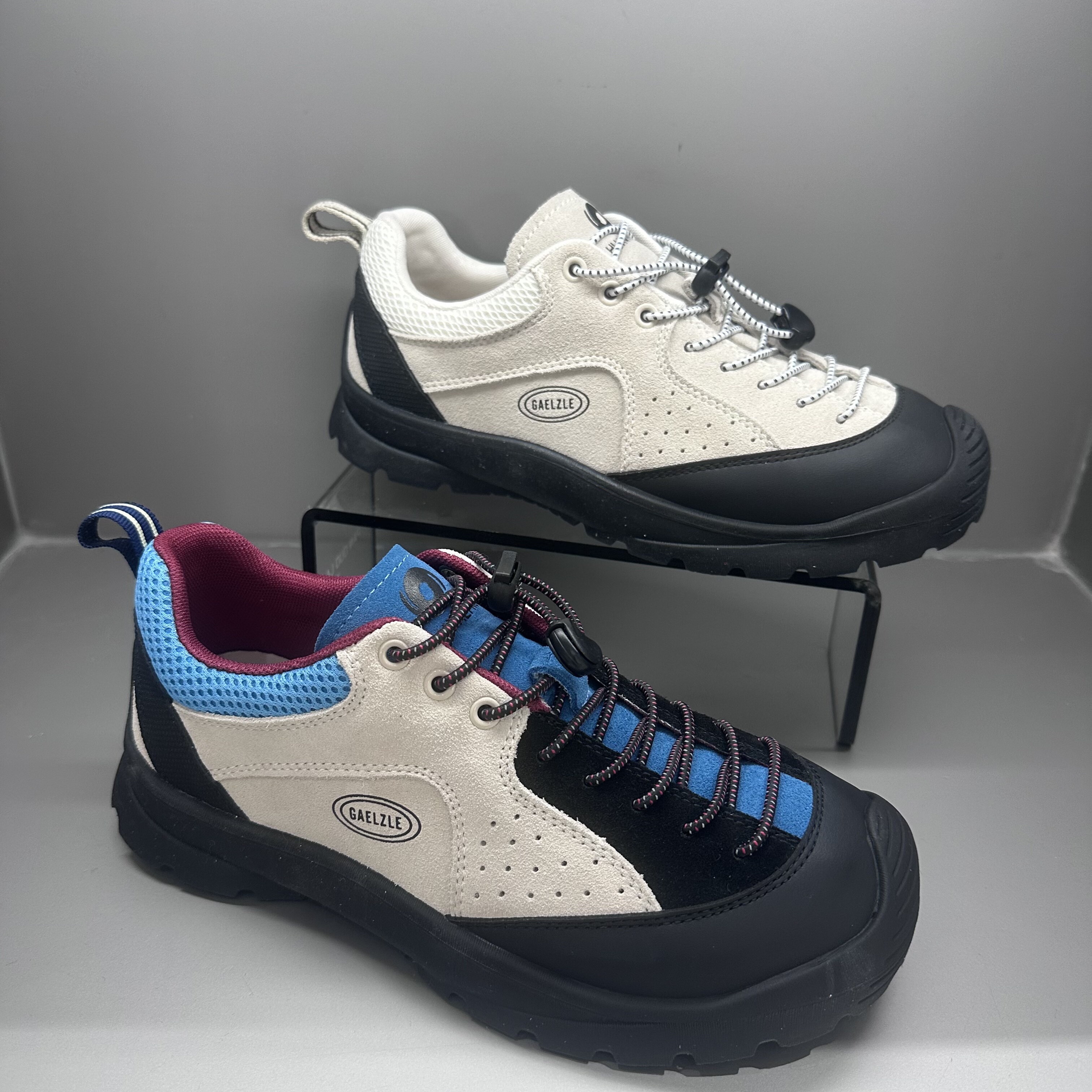 茵茵家2026春秋季欧洲站真皮系带平底德训鞋女外穿旅游防滑登山鞋,女鞋,德训鞋,淘宝优惠券,粉丝福利购,淘宝优惠卷