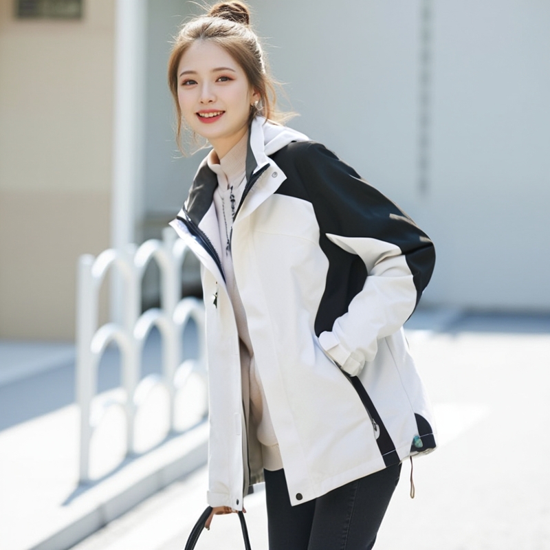 台州冲锋衣可拆卸保暖防风秋冬款