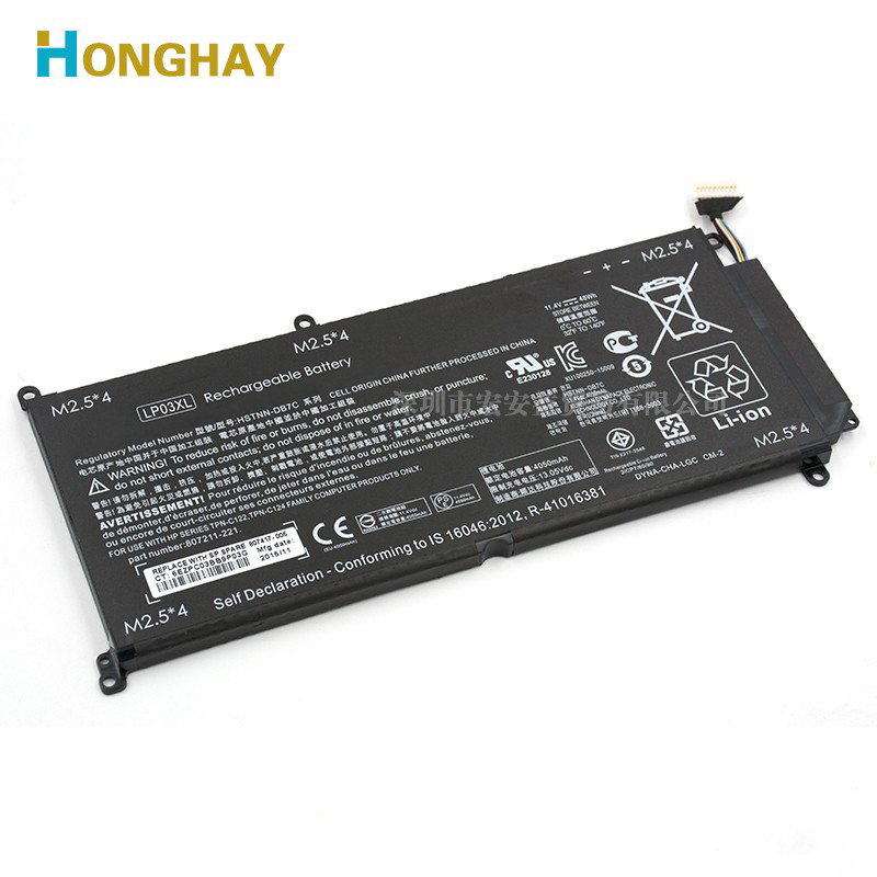 适用全新惠普ENVY 15-ae020TX 内置笔记本电池 LP03XL HSTNN-DB6X