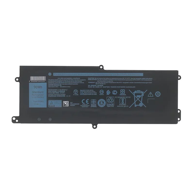 适用于戴尔外星人AlienwareArea51m R1 2 ALWA51M P38E DT9XG电池