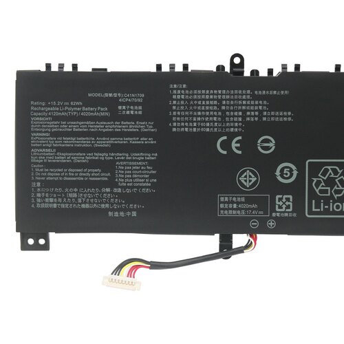 适用全新 ASUS华硕 S5A S5AS 魔霸1 GL503VS C41N1709 笔记本电池