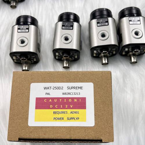日本全新WAT-250D2WATEC工业相机PAL和NTSC两种制式彩色摄像头