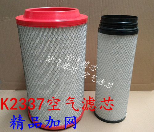 K2337PU空滤适配解放捍威奥威J6滤芯滤清器1109070-40A金龙宇通