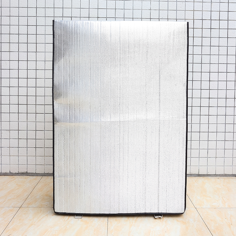 加厚金属色铝膜全包外机罩