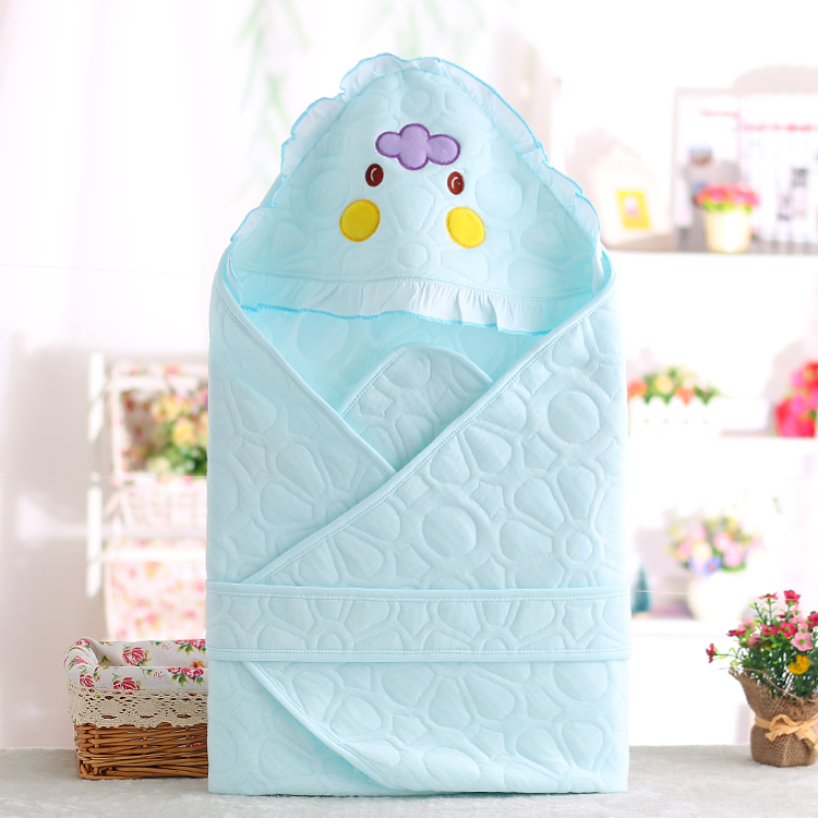 夏季薄款婴儿抱被初生儿纯棉包巾春秋新生儿包被抱毯浴巾宝宝用品