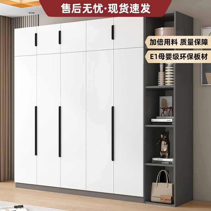 衣柜家用卧室小型简易组装现代简约儿童衣橱新款2026爆款出租房用