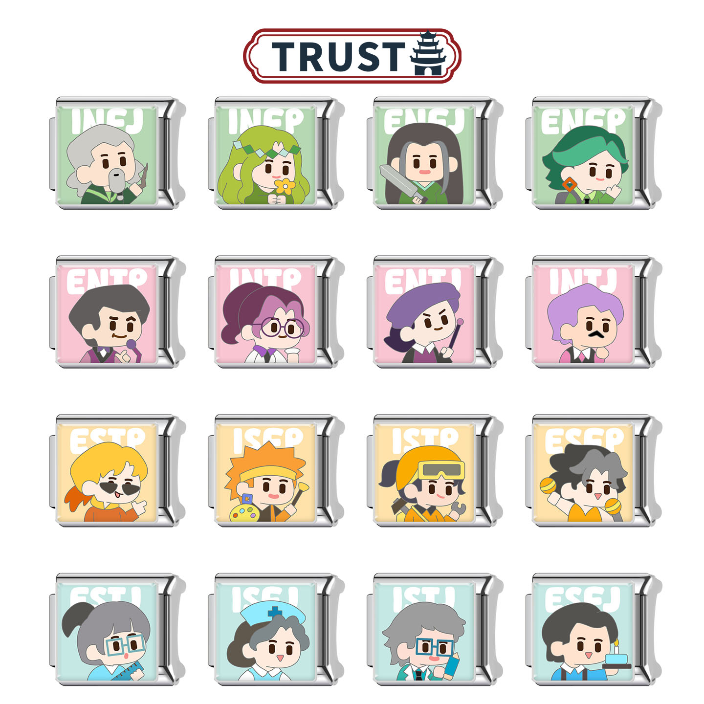 Trusta模块手链MBTI测试