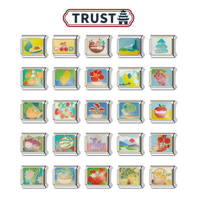 Trusta模块手链小众设计水果系列